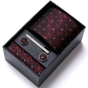 premium imported jacquard silk tie set ts 2355