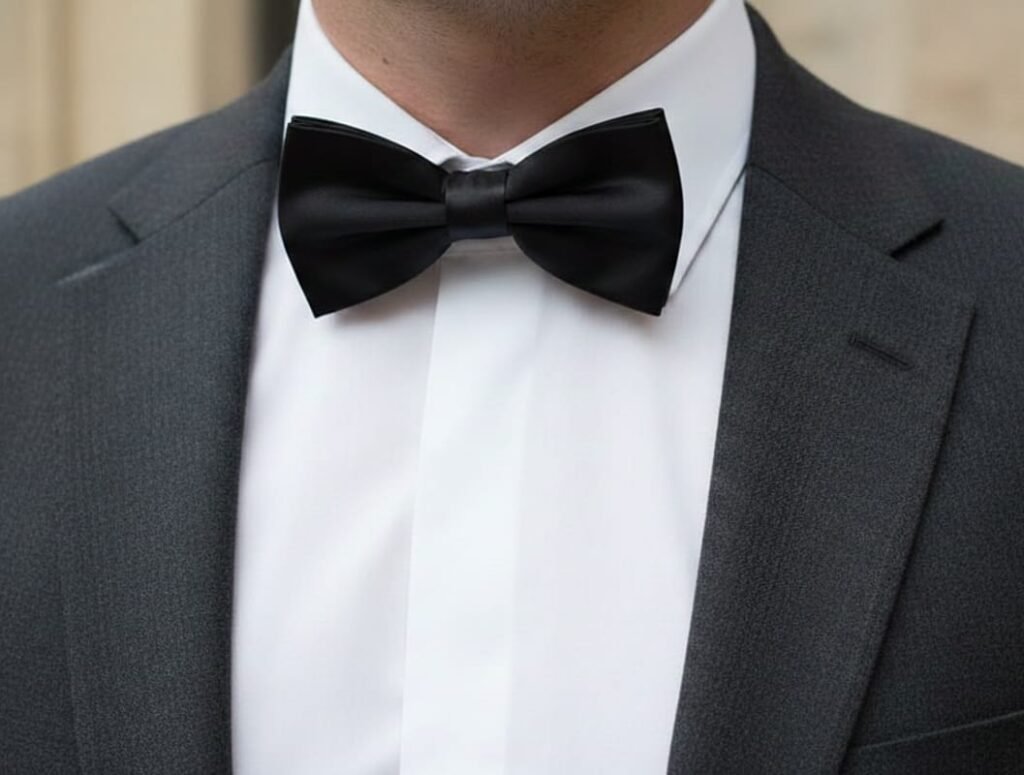Classic Black Bow Tie