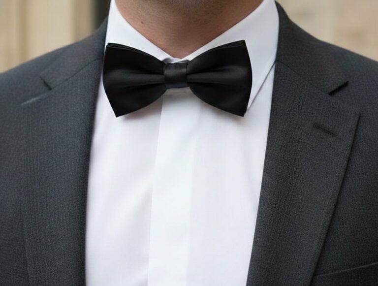 Classic Black Bow Tie